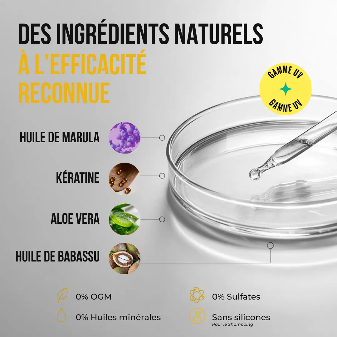 Kerargan Marula Kit UV Colore 800 ml 4 pezzi