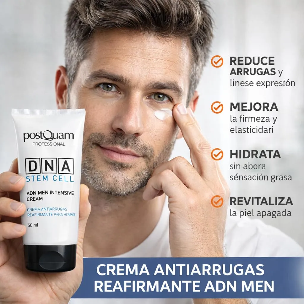 Postquam Global DNA Men crema viso antistress 50 ml uomo