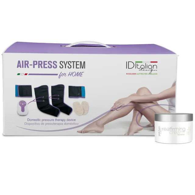 Postquam Pressoterapia Casa Kit + Crema Rassodante Gambe