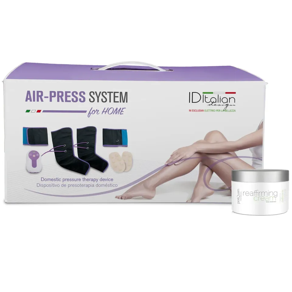 Postquam Pressoterapia Casa Kit + Crema Rassodante Gambe