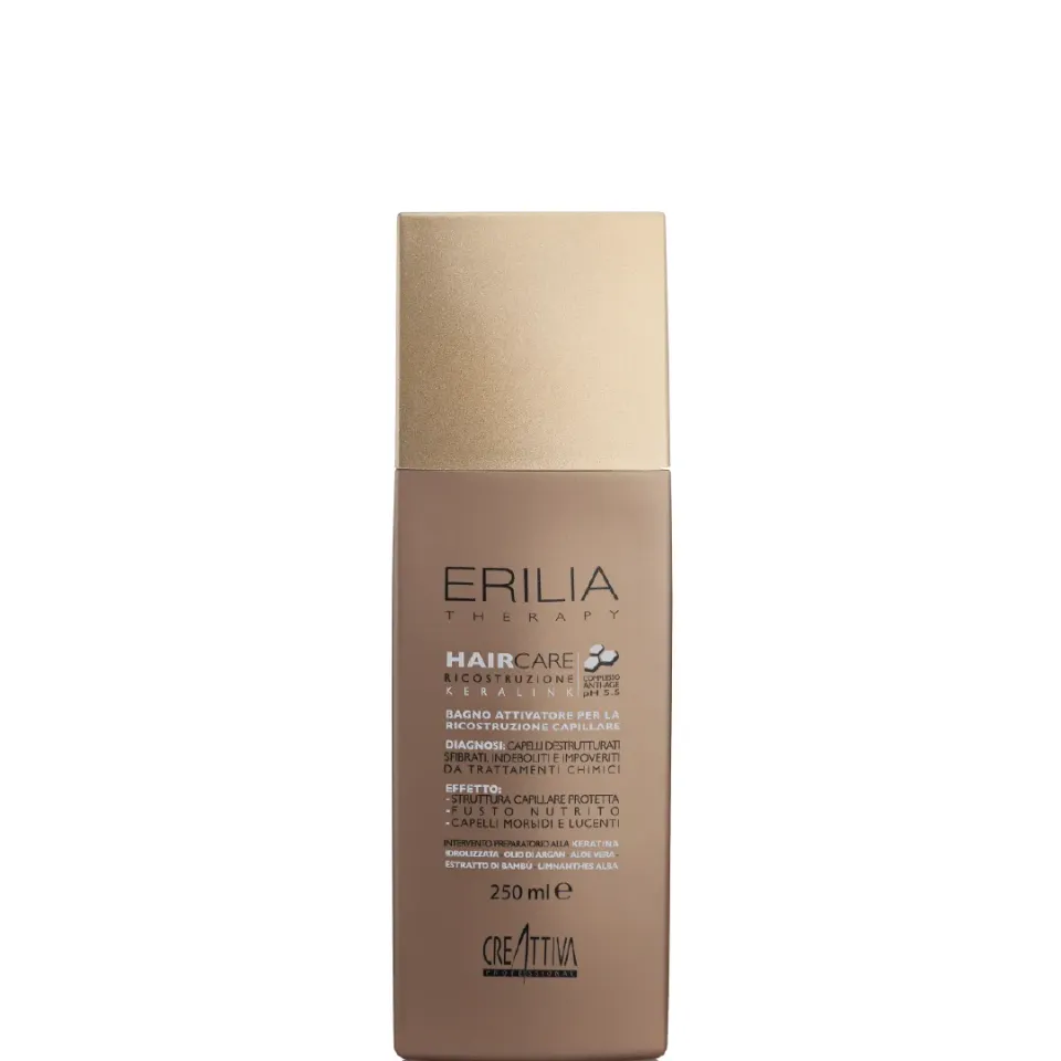 Creattiva Erilia Keralink shampoo attivatore 250 ml ricostruzione