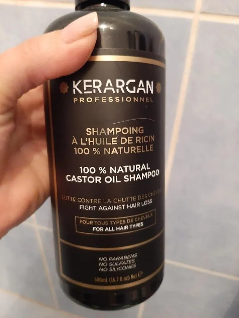 Kerargan Ricin Crescita shampoo 500ml olio di ricino forza