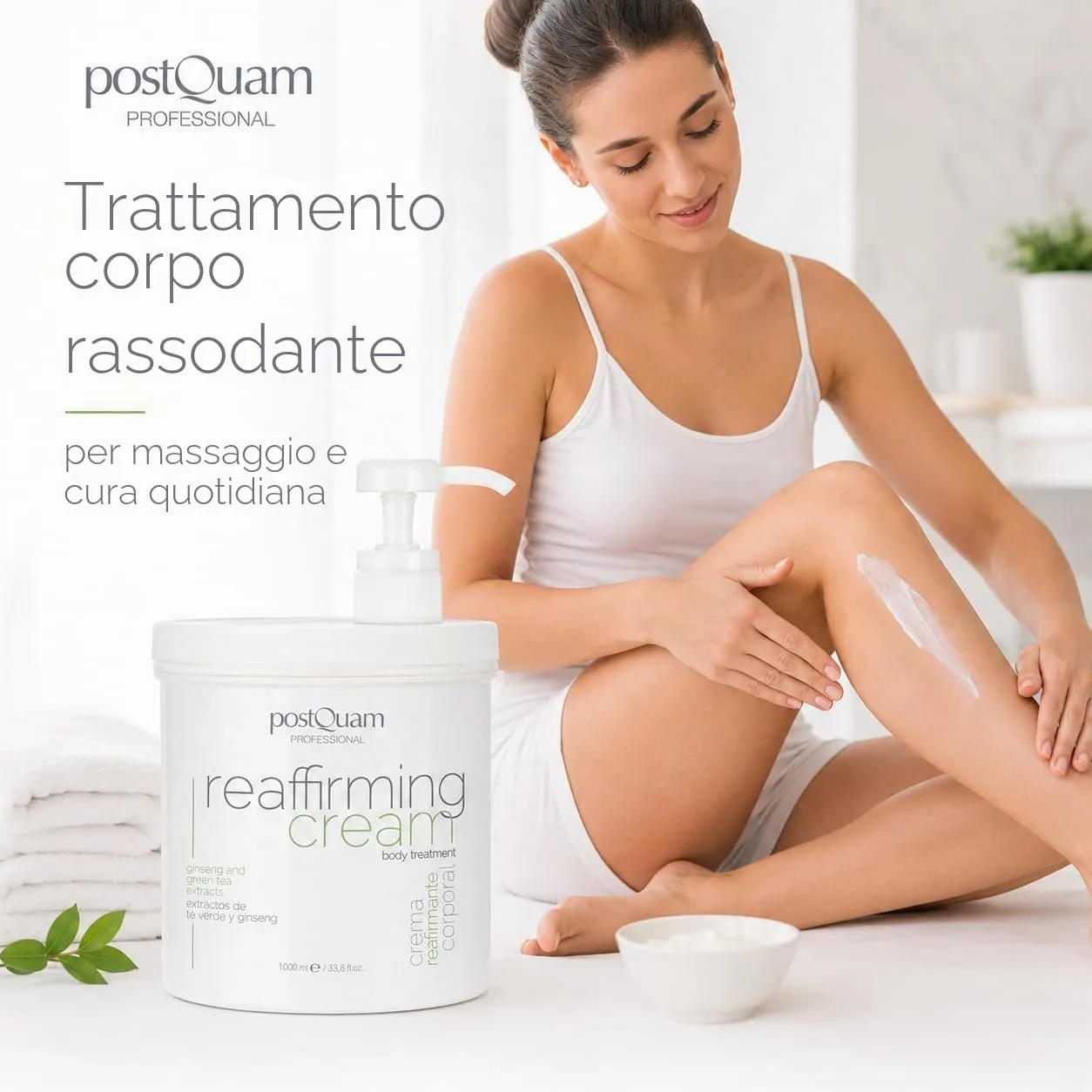 Postquam Body Sculpt crema corpo rassodante 1000 ml tonificante