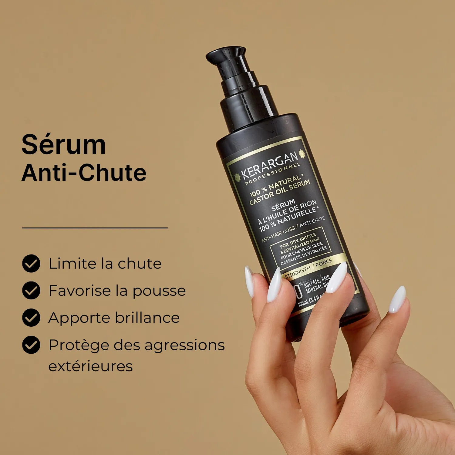 Kerargan Ricin Siero Capelli Anticaduta 100 ml