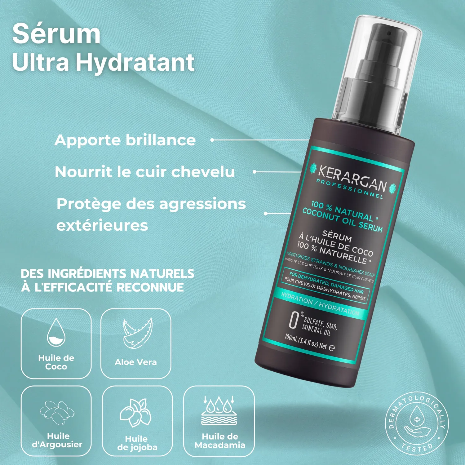 Kerargan Coco Kit Capelli 1600 ml Cocco Idratante