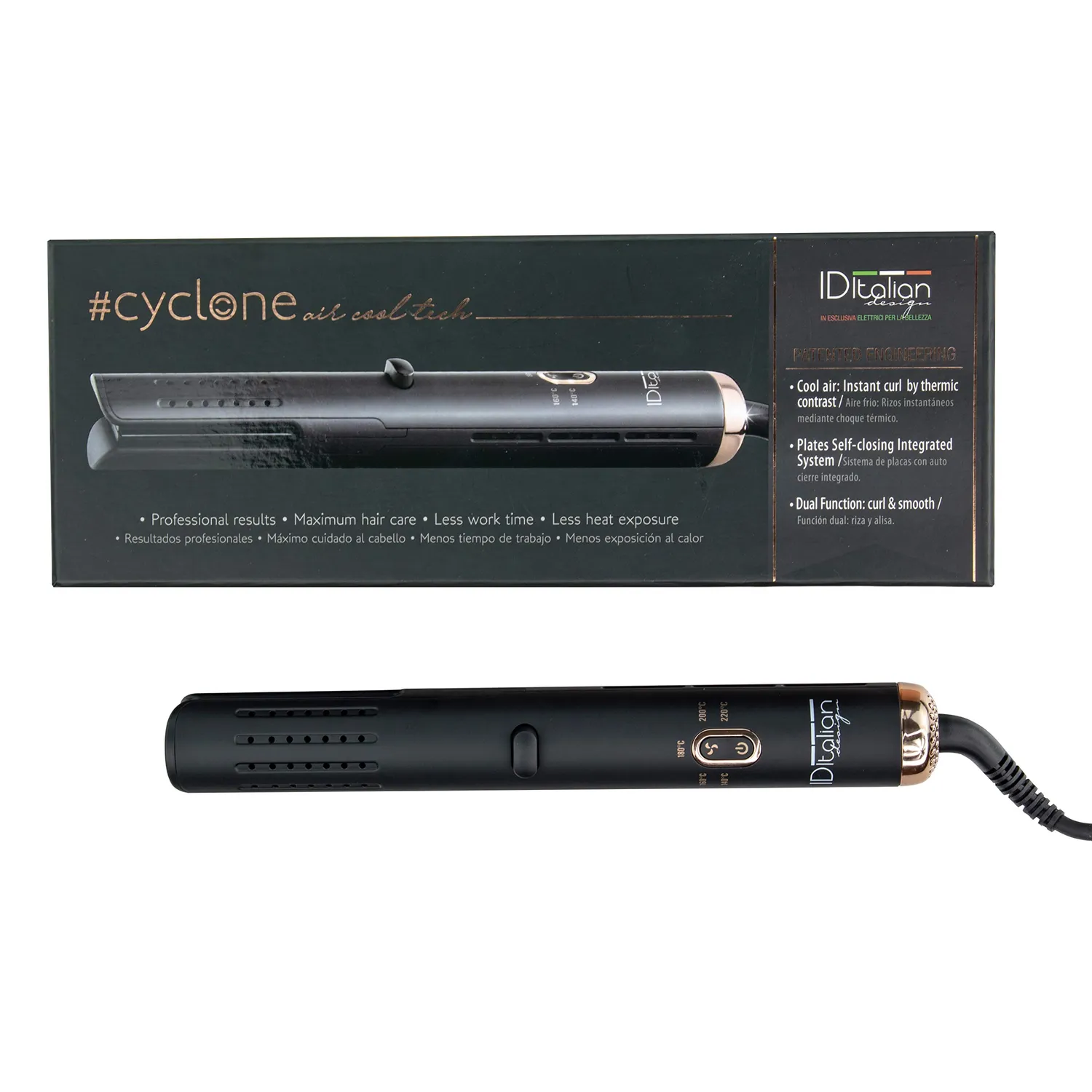 Postquam Cyclone Air Cool styler onde + Infusion 15in1 set