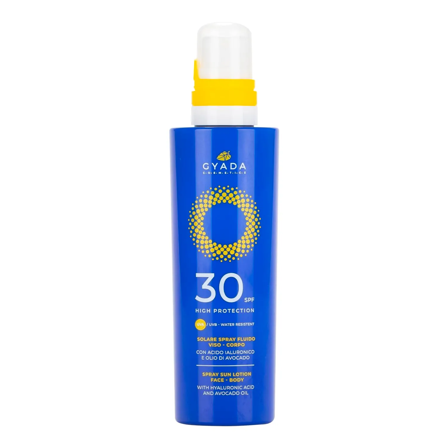 Gyada Solare Spray SPF 20 viso corpo 200 ml protezione media
