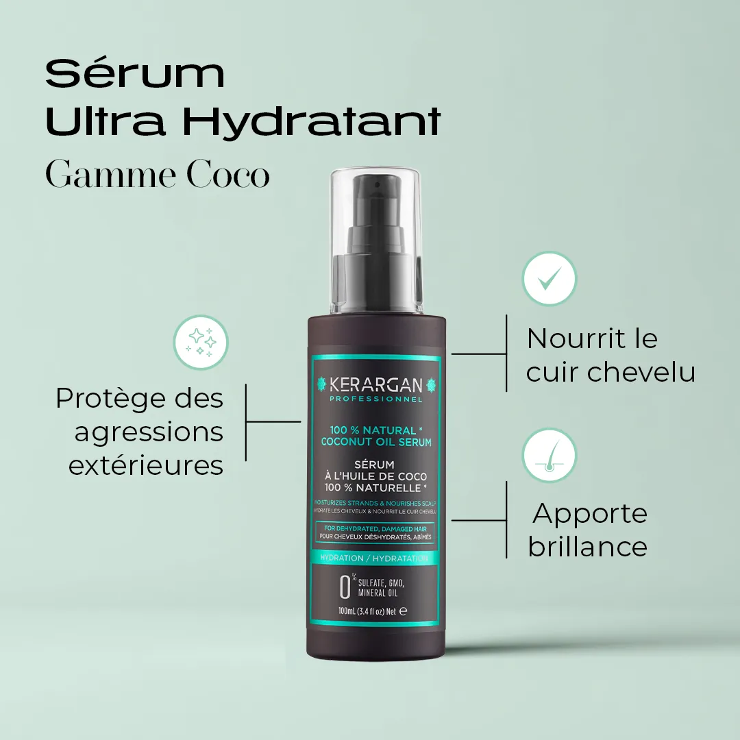 Kerargan Coco Siero Capelli 100 ml Olio Cocco