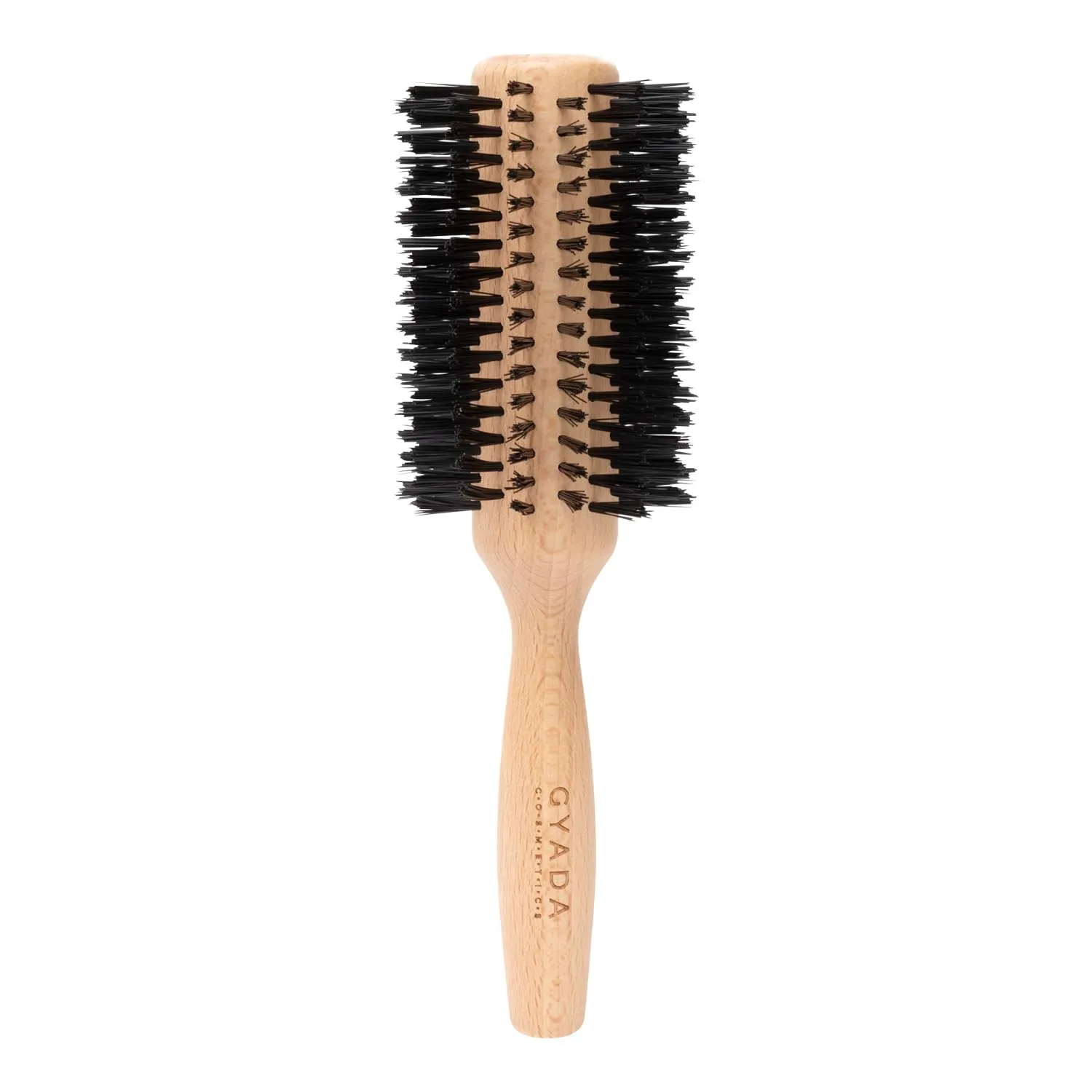 Gyada Cosmetics Spazzola Rotonda Small capelli corti legno antistatica