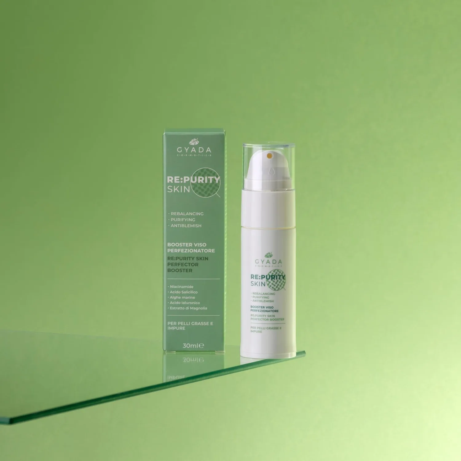 Gyada Re:Purity Skin Booster viso perfezionatore 30 ml