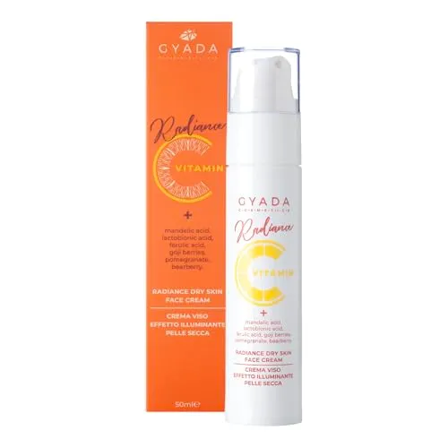 Gyada Radiance Vitamin C Crema Viso Pelli Secche 50 ml