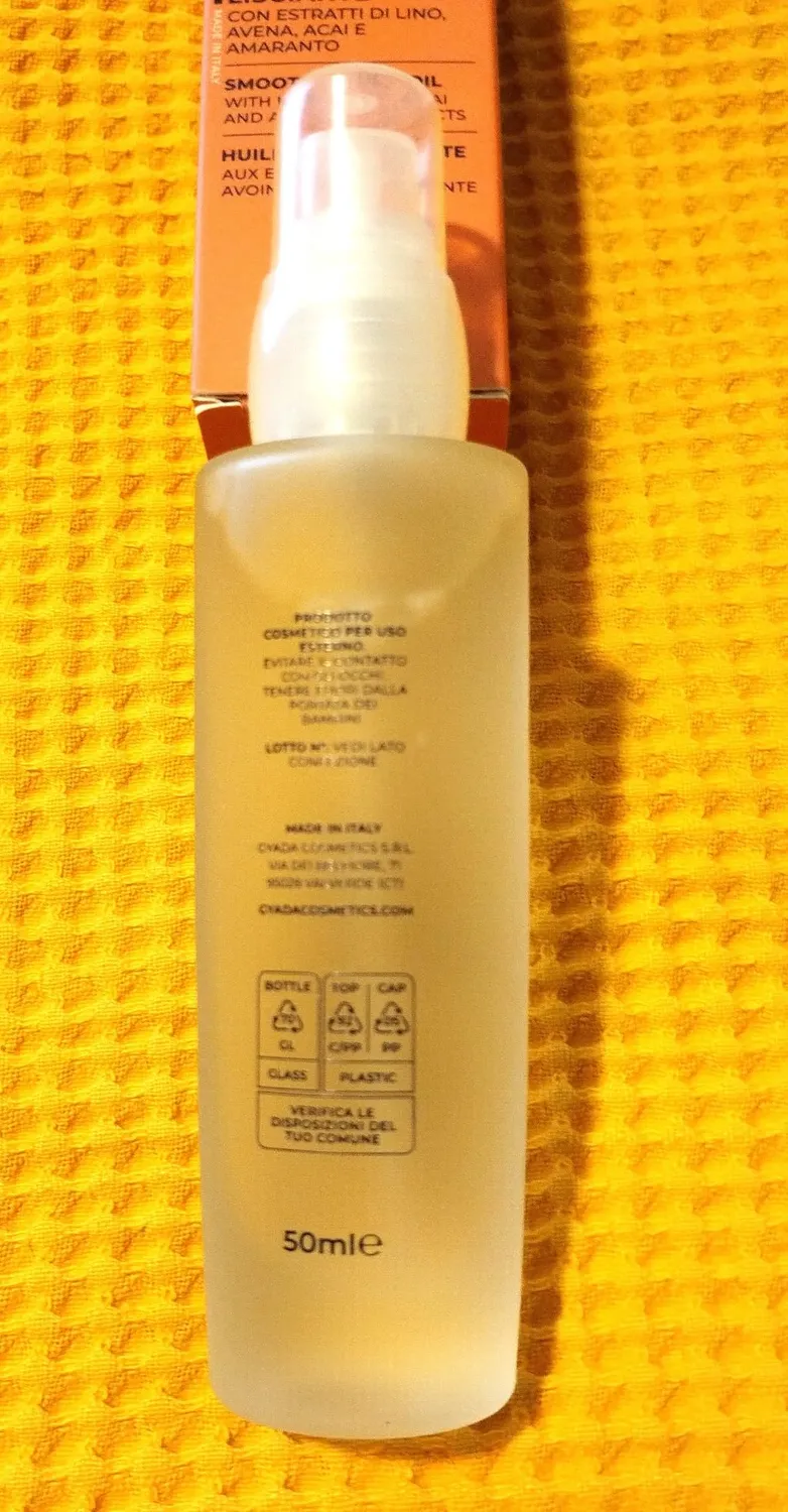 Gyada Lisciante olio secco capelli 50 ml anticrespo leggero