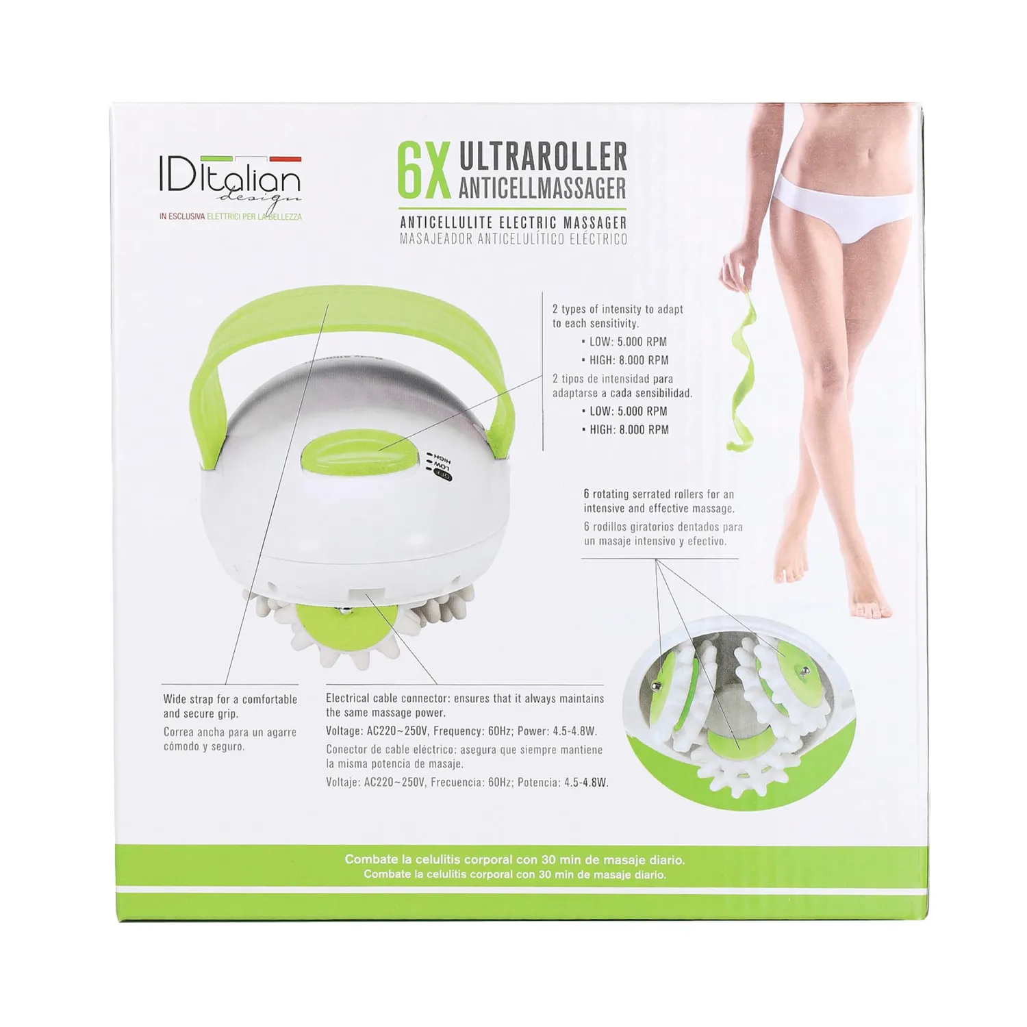 Postquam Pack Anticellulite massaggiatore + Criogel 1000 ml effetto freddo