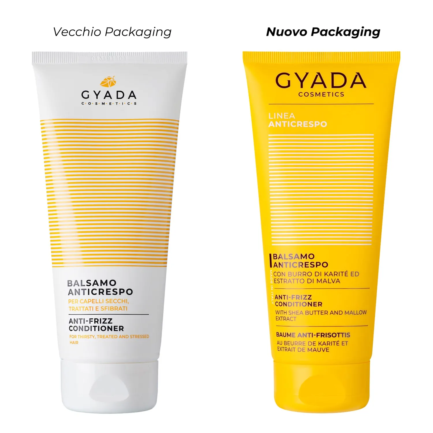 Gyada Balsamo Anticrespo capelli secchi 200 ml karitè