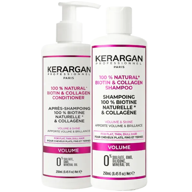 Kerargan Biotina Collagene Kit Shampoo Balsamo 500 ml