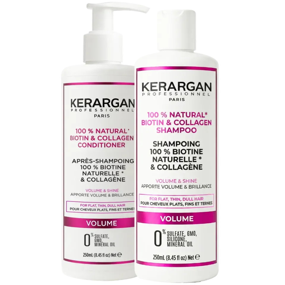 Kerargan Biotina Collagene Kit Shampoo Balsamo 500 ml