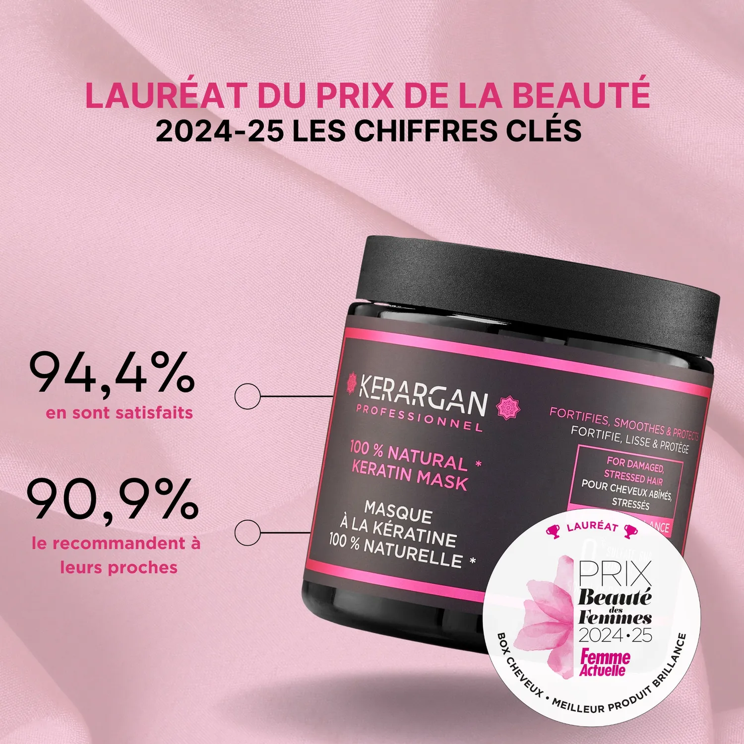 Kerargan Keratine Lisciante maschera capelli 500ml idratante