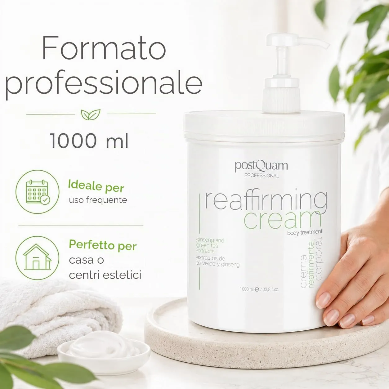 Postquam Body Sculpt crema corpo rassodante 1000 ml tonificante