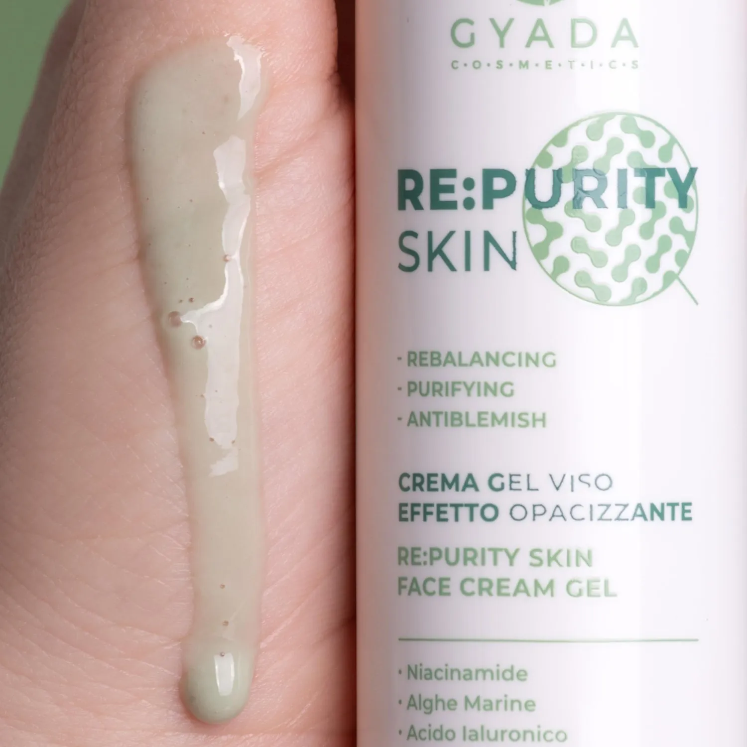 Gyada Re:Purityskin Crema Gel Viso 50 ml opacizzante