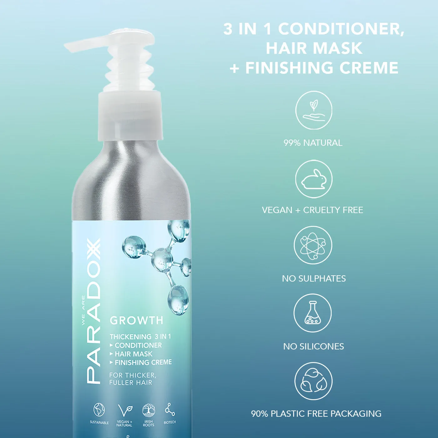 We are paradoxx Thickening balsamo 3 in 1 capelli fini