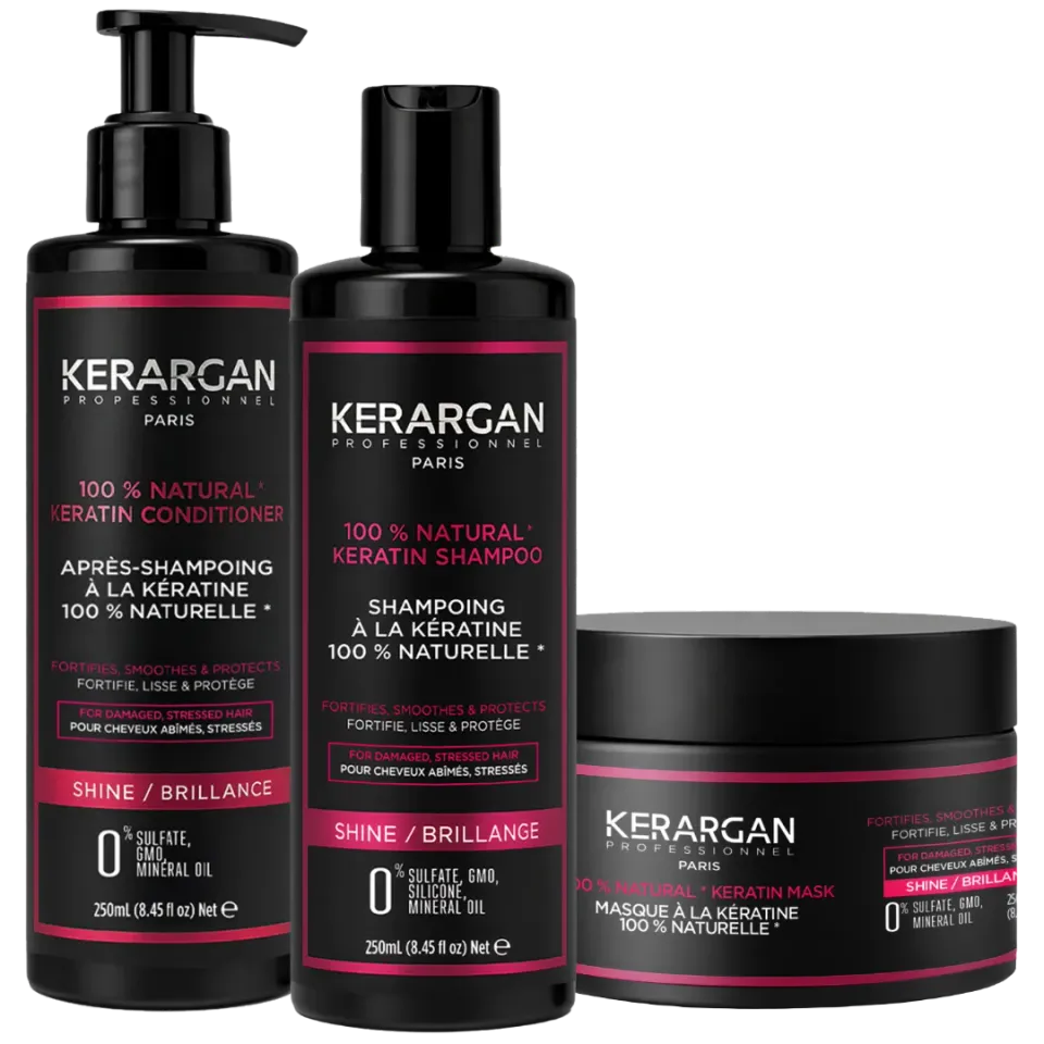 Kerargan Cheratina Trio Kit Capelli 3x250ml Rinforzante