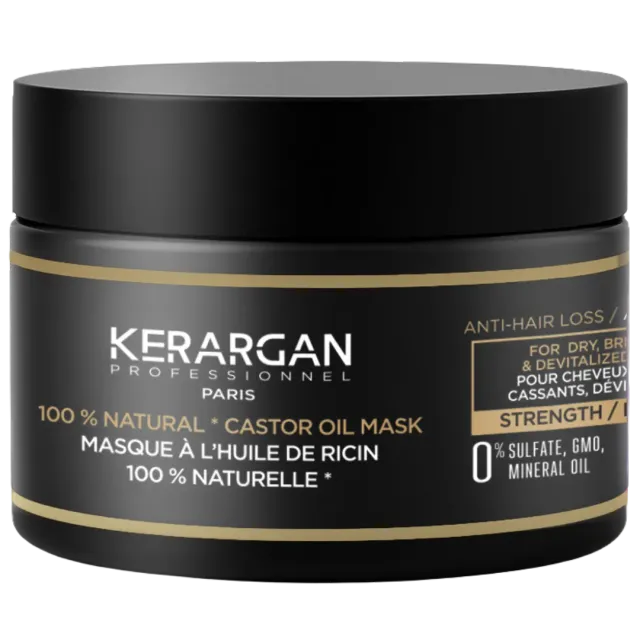 Kerargan Ricin maschera capelli 250 ml anticaduta rinforzante