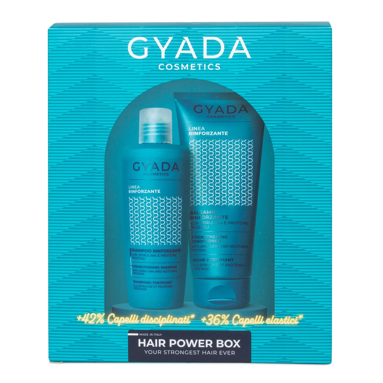 Gyada Modellante Ricci Curl Care Box Shampoo Balsamo 2 pezzi