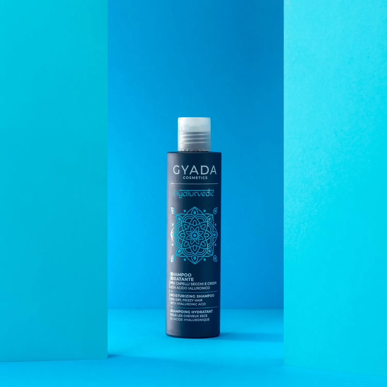 Gyada Hyalurvedic shampoo idratante 200 ml capelli secchi crespi