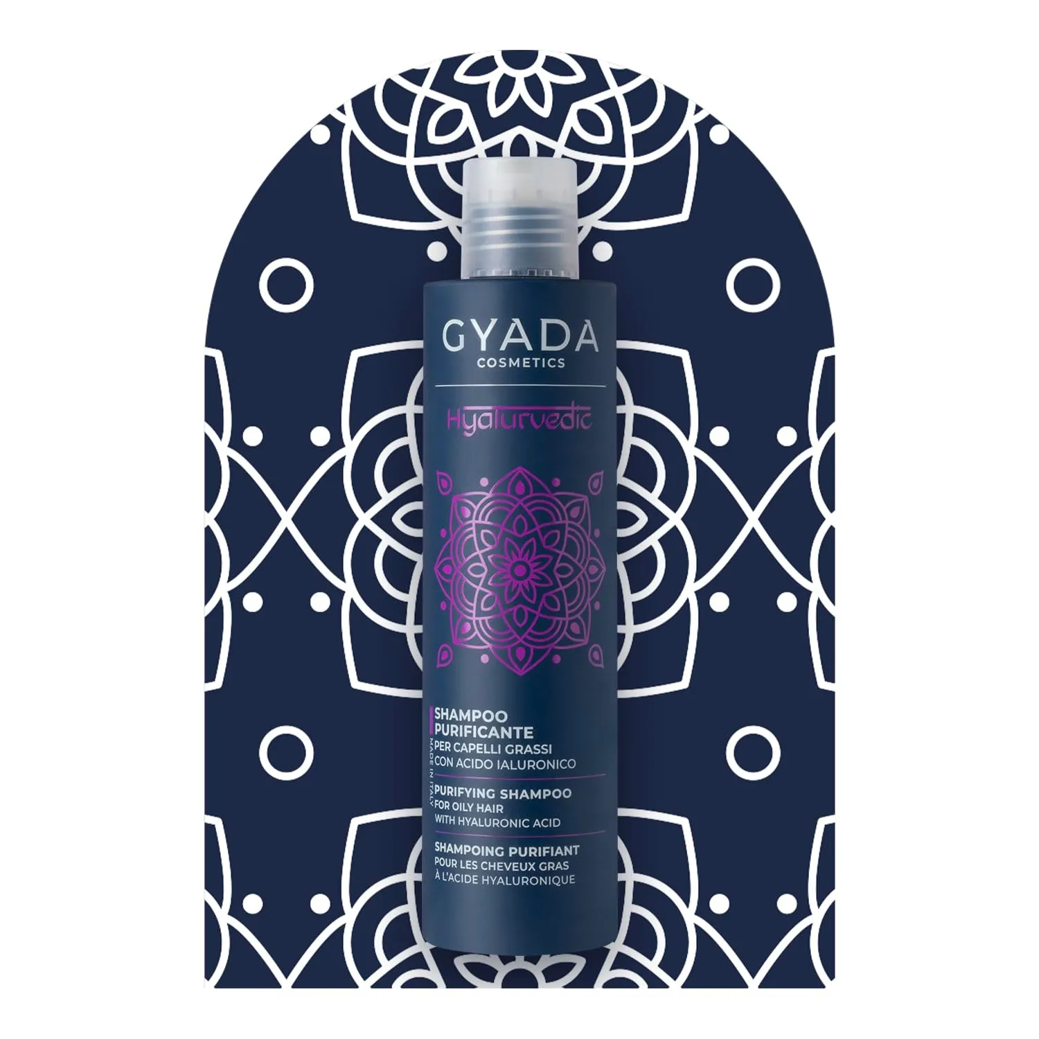 Gyada Hyalurvedic Shampoo Purificante 200 ml Anticrespo