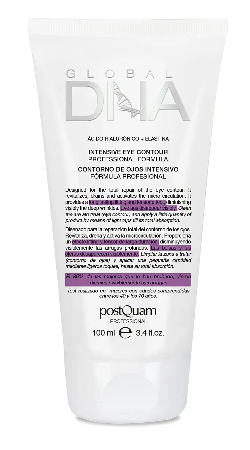 Postquam contorno occhi tubo 100 ml formato professionale