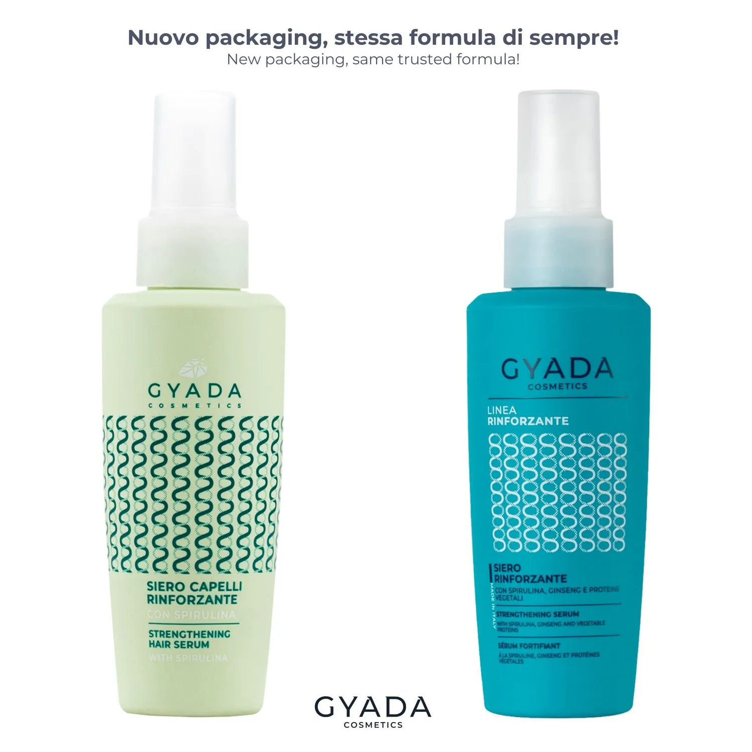 Gyada Rinforzante Siero Capelli Spirulina 125 ml Leave-In