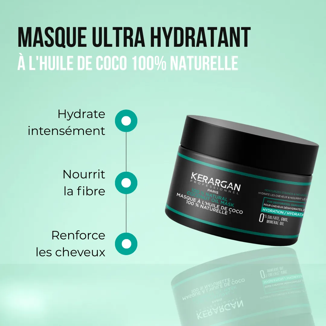 Kerargan Cocco Maschera capelli 250ml nutriente