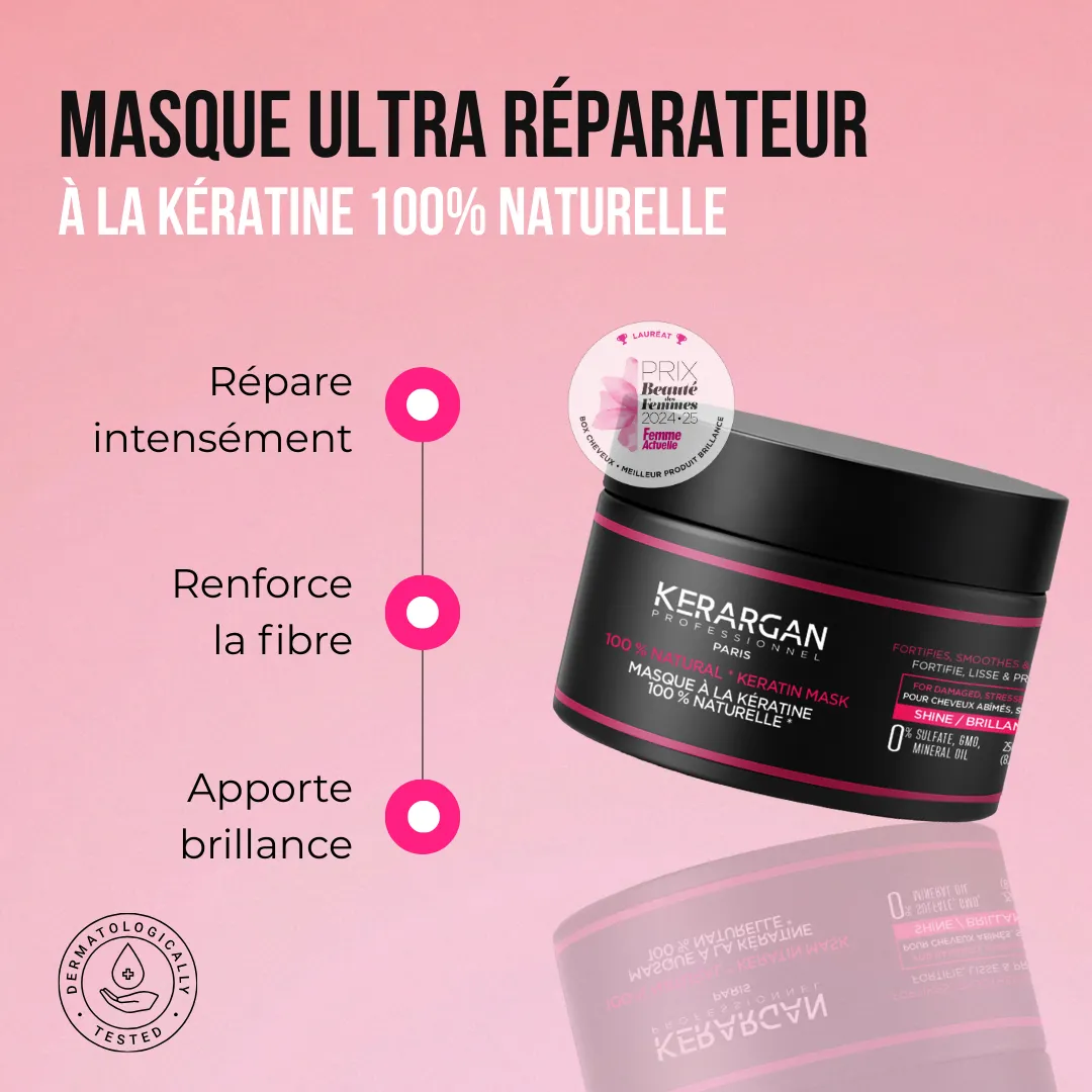 Kerargan Cheratina Maschera Riparatrice 250 ml anticrespo