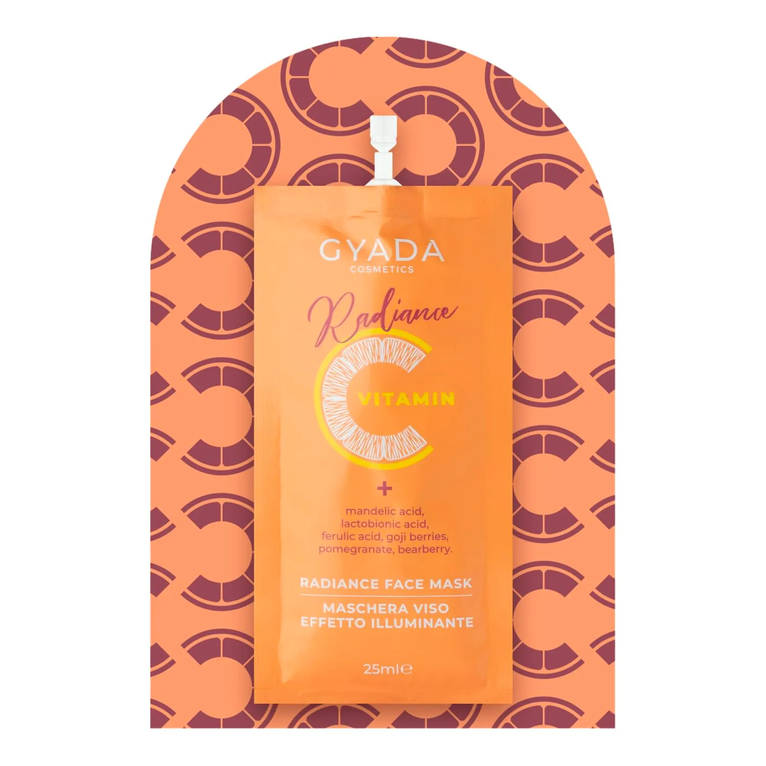 Gyada Radiance Maschera Viso 25ml Vitamina C