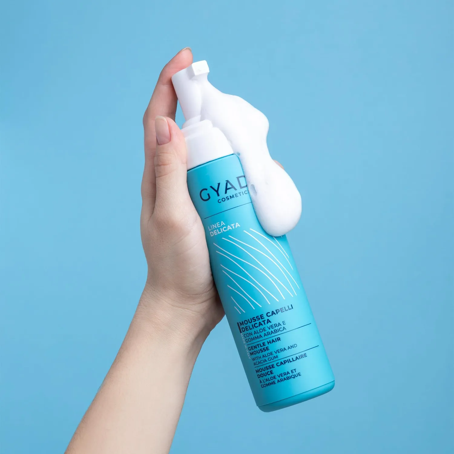 Gyada Volumizzante Mousse Capelli 200 ml volume leggero