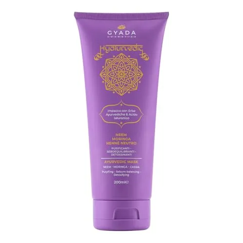 Gyada Cosmetics Hyalurvedic Impacco Purificante 200 ml capelli grassi