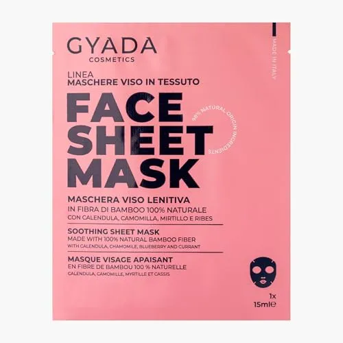 Gyada Maschera Viso in Tessuto Lenitiva Pelli Sensibili 15 ml