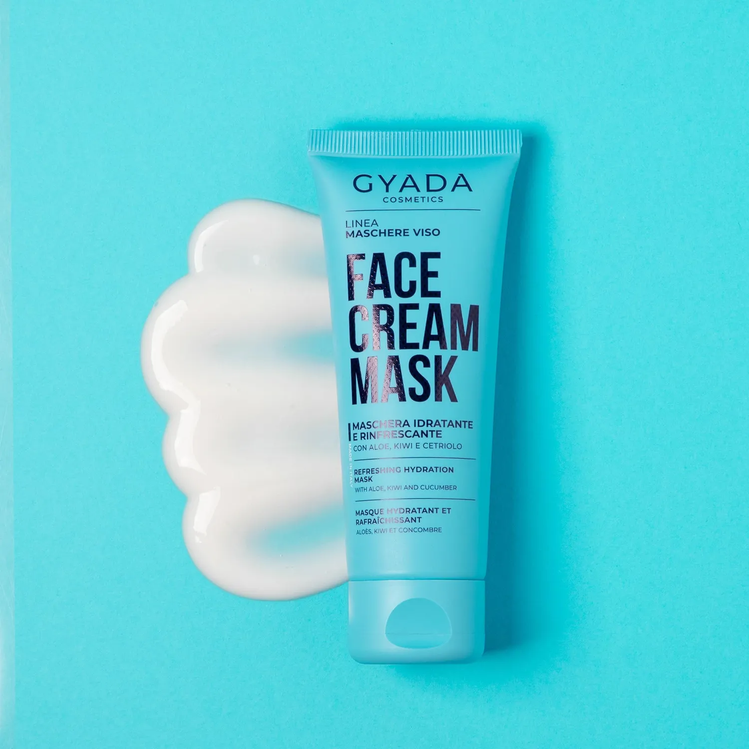 Gyada Cosmetics Maschera Viso Crema Idratante 75 ml Acido Ialuronico