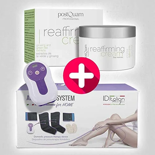 Postquam Pressoterapia Casa Kit + Crema Rassodante Gambe