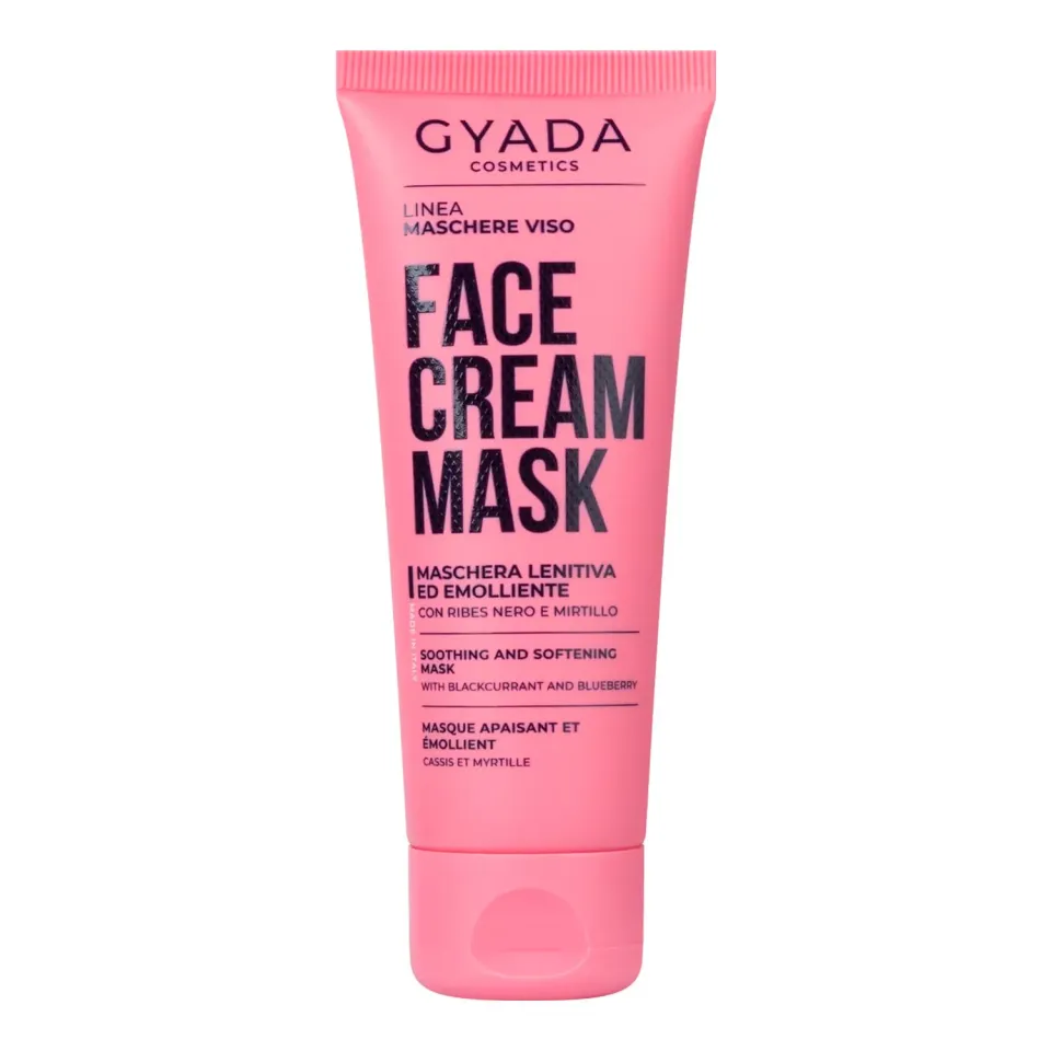 Gyada Cosmetics Maschera Viso Lenitiva ed Emolliente 75 ml pelli secche