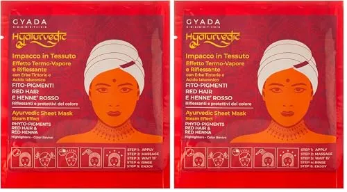 Gyada Hyalurvedic Red Hair maschera cuffia 60 ml capelli rossi