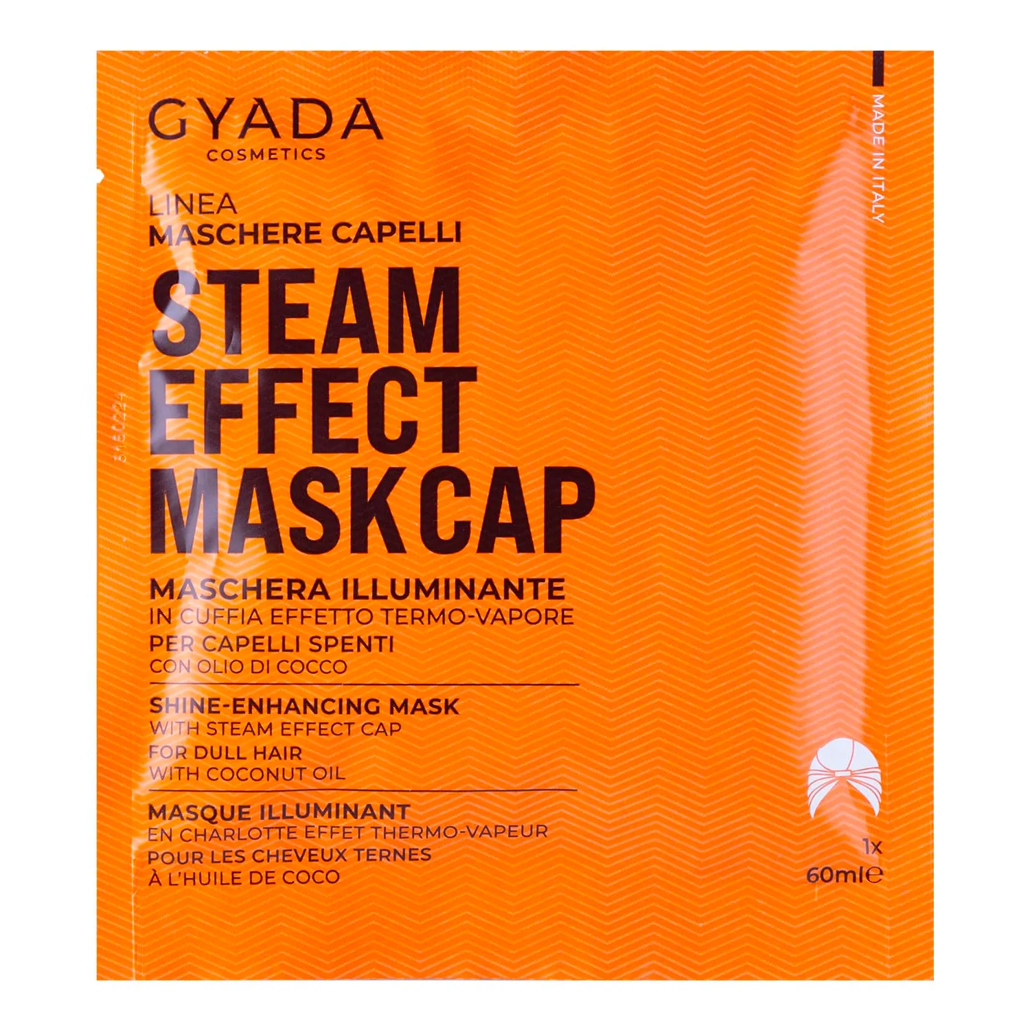 Gyada Fruit & Walnut maschera capelli cuffia 60 ml colore