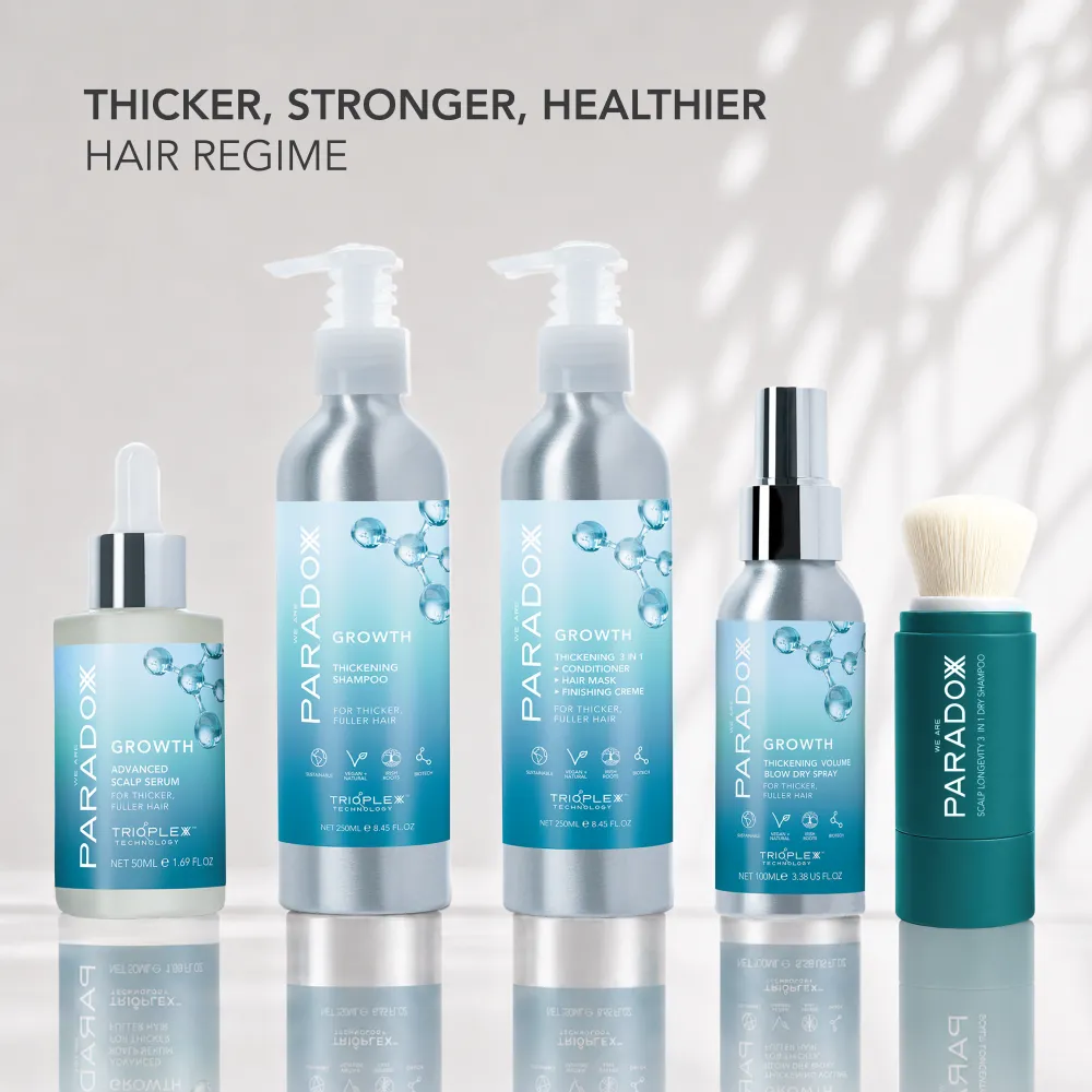 We are paradoxx Scalp Longevity shampoo secco polvere volume
