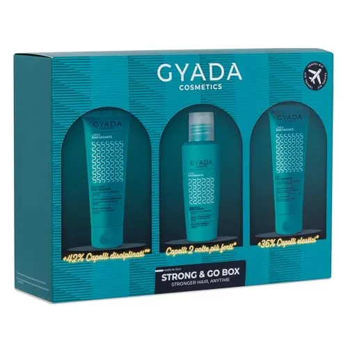 Gyada Cosmetics Strong & Go Box Set Capelli Rinforzante 3 pz