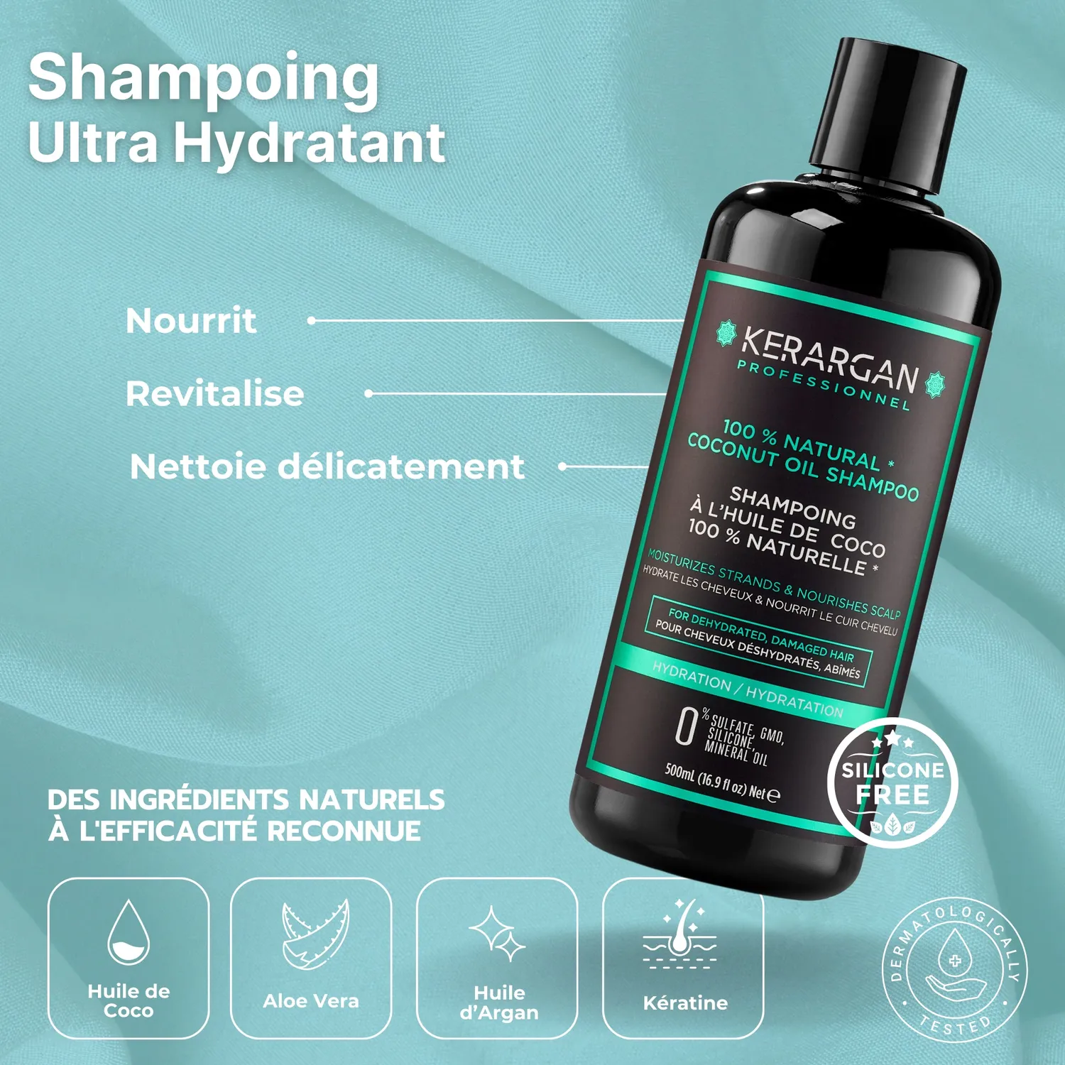 Kerargan Coco Kit Capelli 1600 ml Cocco Idratante