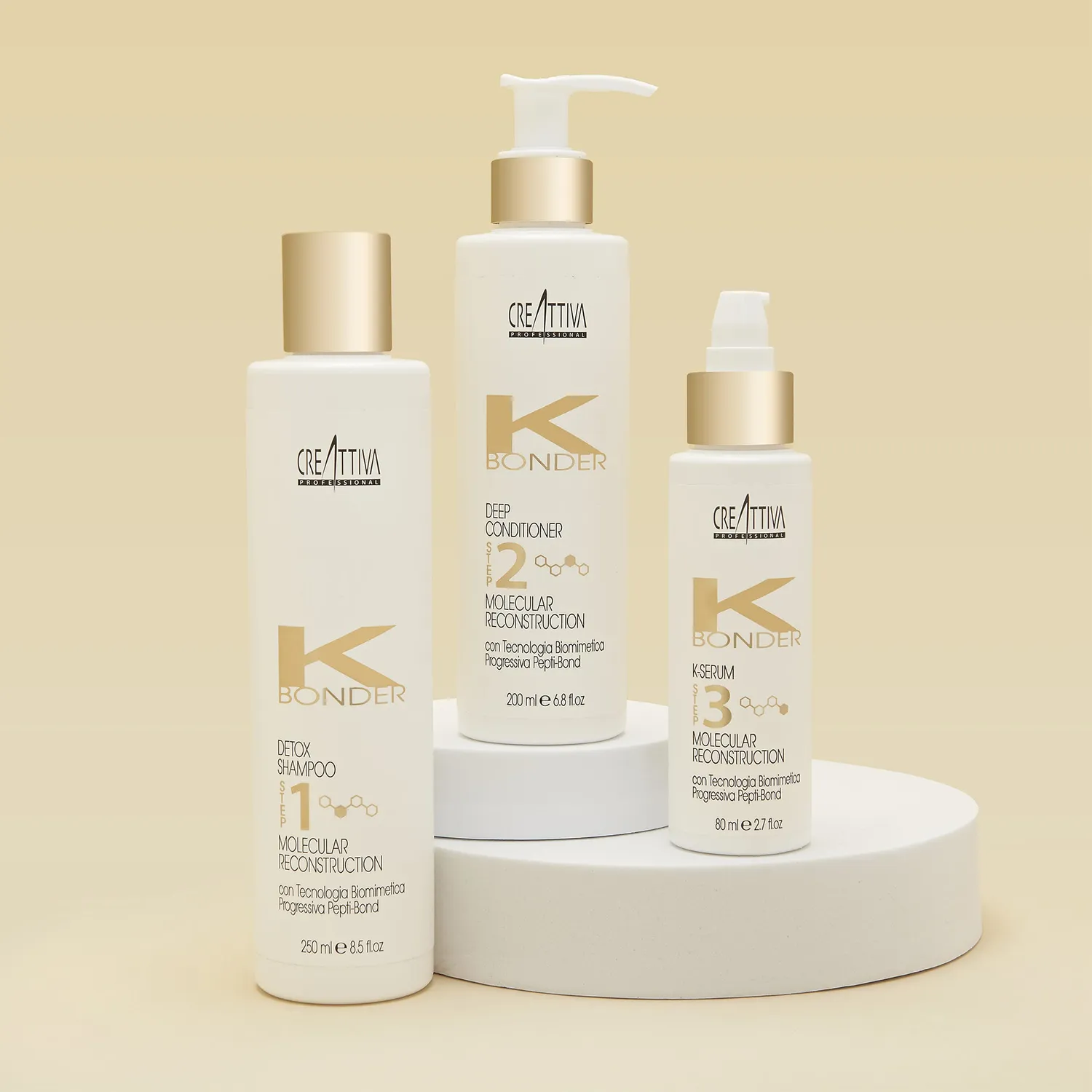 Creattiva Kbonder Detox shampoo capelli 250 ml ricostruzione