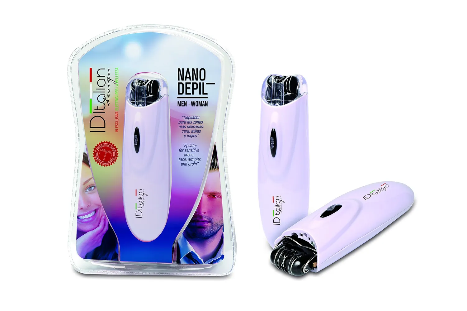 Postquam Nanodepilador Depilatore Viso a batterie compatto