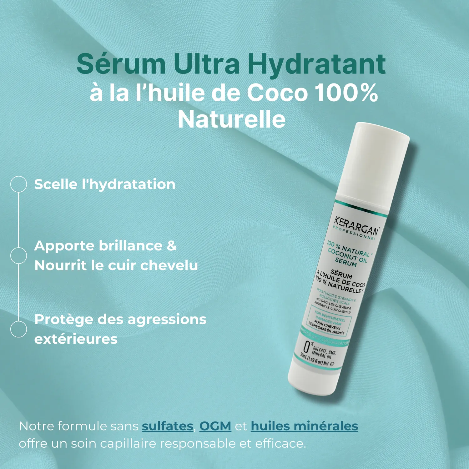 Kerargan Cocco Siero Scudo 50 ml termoprotettore