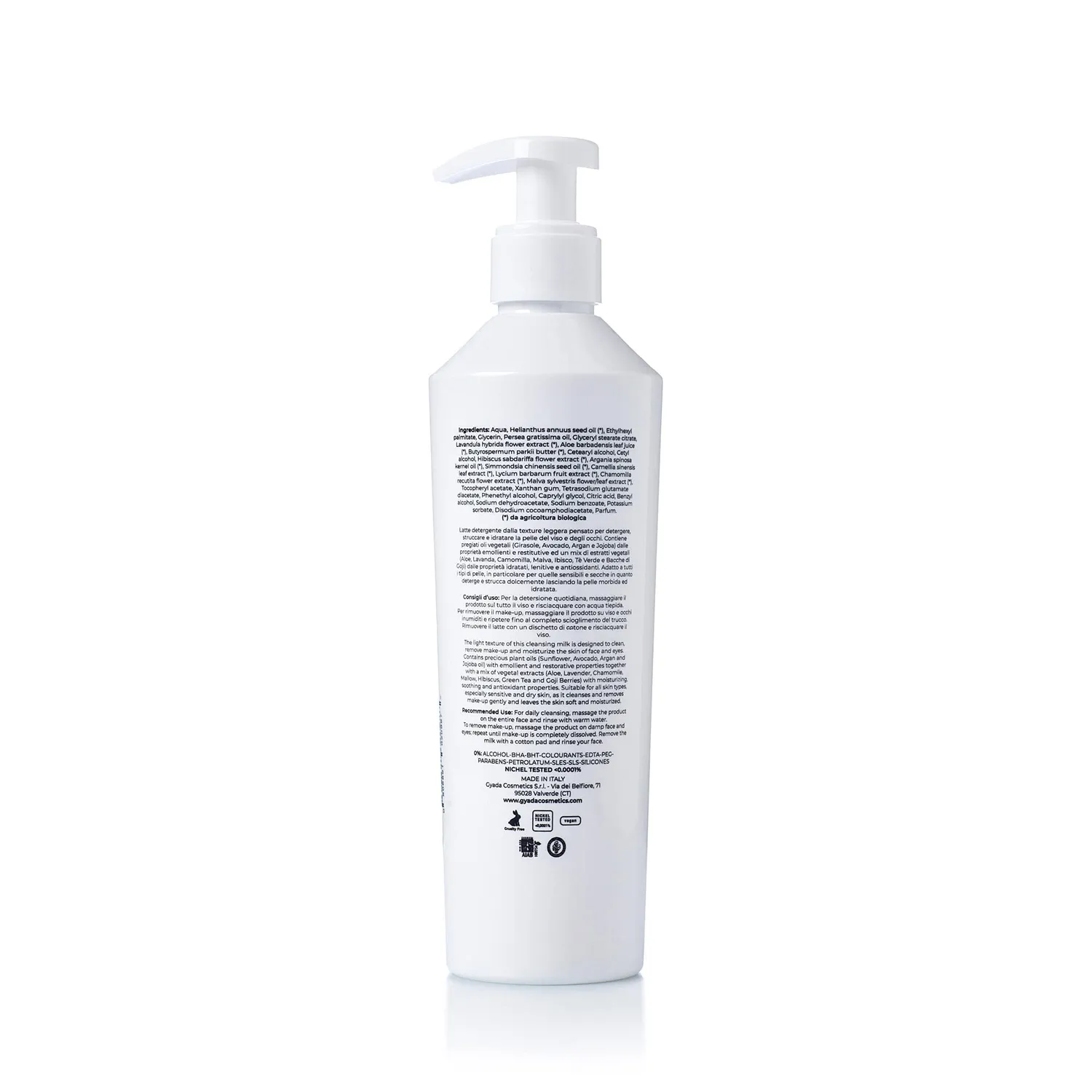 Gyada Daily Skin Routine Latte Detergente 300 ml pelli secche