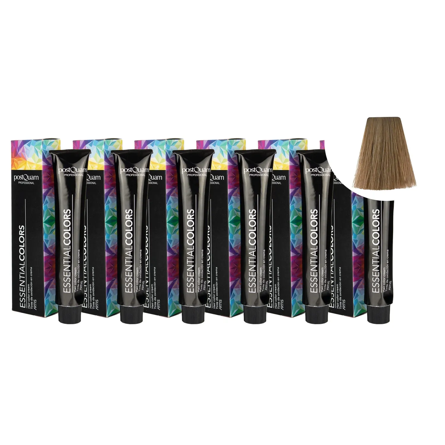 PostQuam Tinta Capelli 5.56 Castano Bordeaux Pack 6